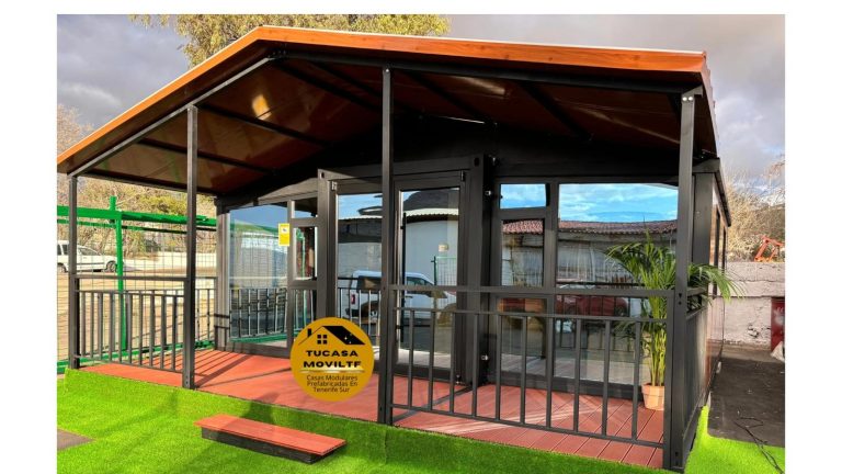 Casa Modular con Techo adicional