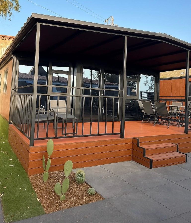 Casa Modular con Techo adicional